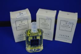 3x David Beckham Instinct EDT 75ml Testers with Packaging