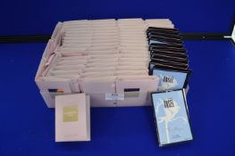 Box of Perfume Samplers Valentino Dona and Mugler Angel La Rose EDP