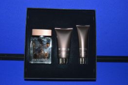 Dolce & Gabbana The One for Men EDT, Aftershave Balm, and Shower Gel Giftset
