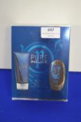 Police Pure Value Set EDT Pour Homme 50ml and Body Shampoo