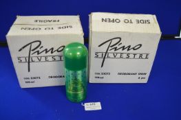 2x 6pks of Pino Silvestre Deodorant Spray 150ml