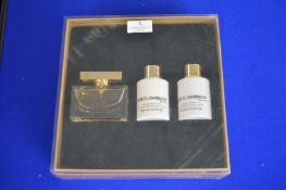 Dolce & Gabbana The One EDP, Body Lotion, and Shower Gel Giftset