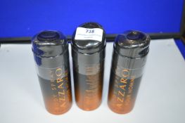 2x Azzaro Pour Homme Body Sprays 150ml