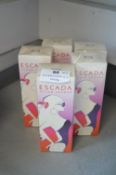 5x Escada Ocean Lounge EDT 80ml
