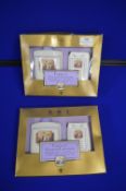 2x Yarley English Lavendar Duo Gift Sets Perfume Talc and Luxury Soap