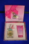Juicy Couture Peace & Love EDP 50ml and Body Lotion Gift Set
