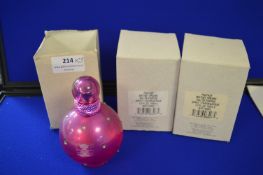 3x Brittany Spears Fantasy EDP 100ml Testers
