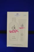 Calvin Klein One Shock for Her EDT 200ml and Body Lotion