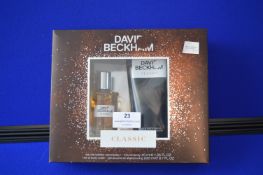 David Beckham Classic EDT 40ml, and Body Wash Giftset