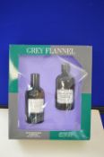 Geoffery Beene Grey Flannel for Men EDT 120ml and Aftershave Lotion Giftset