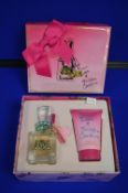 Juicy Couture Peace & Love EDP 50ml and Body Lotion Giftset