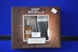 David Beckham Classic EDT 40ml, and Body Wash Giftset