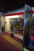 Matrix Cable Crossover Machine Including Pullup Bar and Chinup Bar