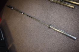 84” Weights Bar with 700lbs End Brackets