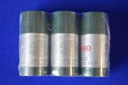 3x Hugo Man 75ml Deodorant Stick