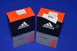 2x Adidas Team Force Revitalising Aftershave 50ml