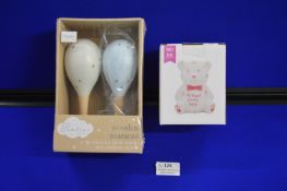 *Bambino Wooden Maracas, and My First Money Bank