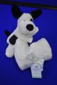 *Baby Jelly Cat Bashful Black & Cream Puppy Soother