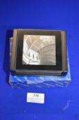 *Schudehill Glass Coaster Photo Frame Set