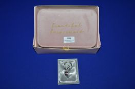 *Beautiful Bridesmaid Pink Plush Jewellery Box, and Charm
