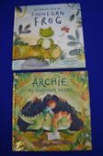 *2x Jelly Children’s Story Books “Archie the Dinosaur” and “Finnegan Frog“