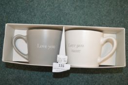 *Pair of Love You Mugs