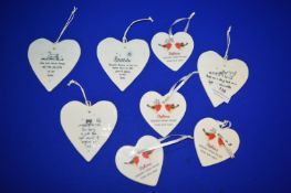 *8x Ceramic Hearts
