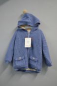 Mayoral Newborn Knitted Fleece Lined Winter Jacket Size: 18 months