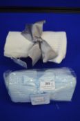 *2x Soft Touch Pram Baby Blankets