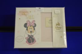 *Disney Minnie Mouse Gorgeous Baby Girl Photo Frame Keepsake Box