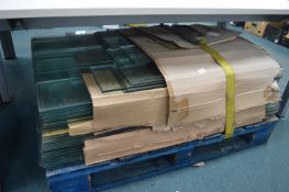 *Pallet of Toughened Glass Shelf Inserts