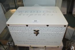 *Wedding Keepsakes Box