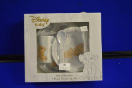 *Disney Baby 5pc Melamine Breakfast Set