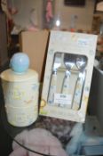*Little Moments Knife, Fork & Spoon Set, and Baby’s First Tooth & Curl Set