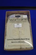 *Warmies Lavendar Scented Microwaveable Neck Wrap