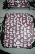 *5x Charlie Bears Bear & Me Drawstring Bags