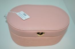 *Pink Heart Jewellery Box