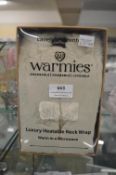 *Warmies Lavendar Scented Microwaveable Neck Wrap