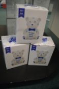 *3x Teddy Money Banks