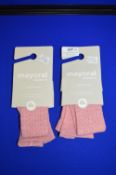 *2x Pairs of Mayoral Newborn Baby Socks Size: 6 months