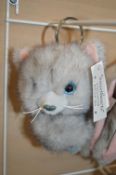 *Sweethearts Plush Keyring Cat