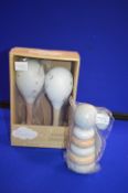 *Bambino Wooden Maracas and Elephant Toy