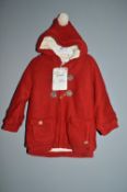 Mayoral Newborn Knitted Fleece Lined Hoodie Size: 6-9 months
