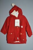 *Mayoral Newborn Knitted Fleece Lined Hoodie Size: 4-6 months