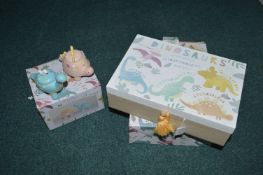 *Petit Cheri Dinosaur Baby Keepsake Box, and Tooth & Curl Set