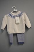 *Mayoral Newborn 2pc Winter Day Suit Size: 6-9 months