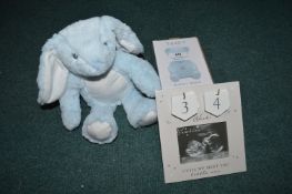 *Blue Rabbit, Teddy Money Bank, and a Countdown Calendar