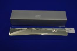 *Schudehill White Metal Christening Certificate Box