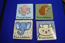 *4x Jelly Cat Learning Animal Books