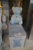 *Three Blue Teddy Money Banks